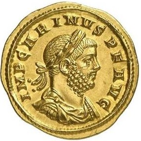 Carinus Roman  Roman Caesar ca. 284 CE Rome Mint   Photo by  Tataryn77